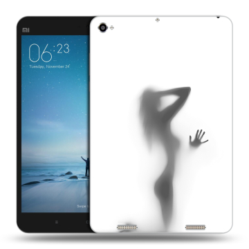 Силиконовый чехол на Xiaomi Mi Pad 2 с принтом Силуэт