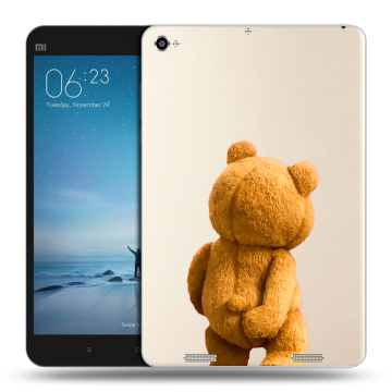 Силиконовый чехол на Xiaomi Mi Pad 2 с принтом Медведь