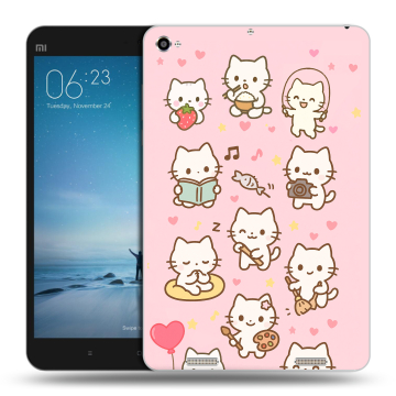 Силиконовый чехол на Xiaomi Mi Pad 2 с принтом Hello Kitty Хелоу Кити