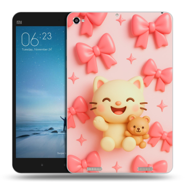 Силиконовый чехол на Xiaomi Mi Pad 2 с принтом для девочек
