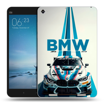 Силиконовый чехол на Xiaomi Mi Pad 2 с принтом БМВ BMW