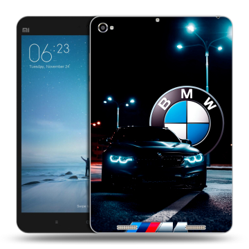 Силиконовый чехол на Xiaomi Mi Pad 2 с принтом БМВ BMW Силиконовый чехол на Xiaomi Mi Pad 2 с принтом БМВ BMW
