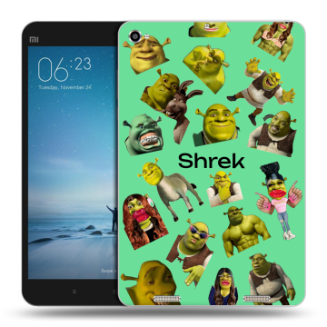 Силиконовый чехол на Xiaomi Mi Pad 2 с принтом Шрек Shrek