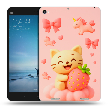 Силиконовый чехол на Xiaomi Mi Pad 2 с принтом для девочек