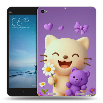 Силиконовый чехол на Xiaomi Mi Pad 2 с принтом для девочек