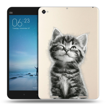 Силиконовый чехол на Xiaomi Mi Pad 2 с принтом Котенок
