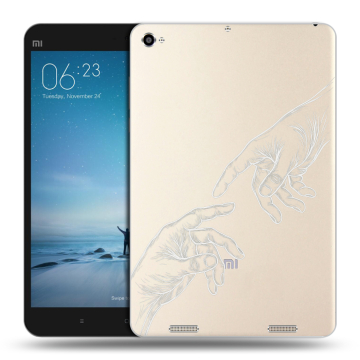 Силиконовый чехол на Xiaomi Mi Pad 2 с принтом Сотворение мира