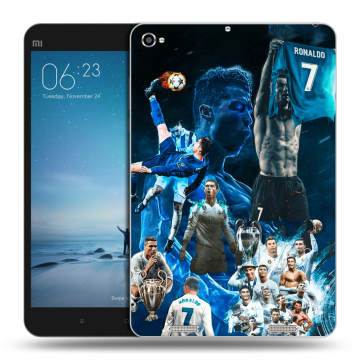 Силиконовый чехол на Xiaomi Mi Pad 2 с принтом Реал Роналдо Силиконовый чехол на Xiaomi Mi Pad 2 с принтом Реал Роналдо