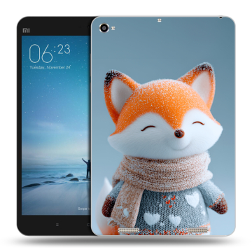 Силиконовый чехол на Xiaomi Mi Pad 2 с принтом Лиса