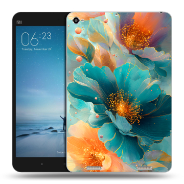 Силиконовый чехол на Xiaomi Mi Pad 2 с принтом Цветы