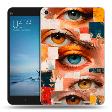 Силиконовый чехол на Xiaomi Mi Pad 2 с принтом Модный принт
