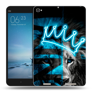 Силиконовый чехол на Xiaomi Mi Pad 2 с принтом Король лев Силиконовый чехол на Xiaomi Mi Pad 2 с принтом Король лев