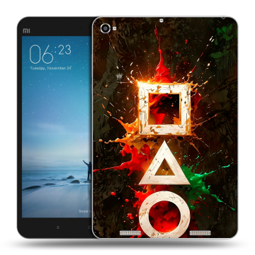 Силиконовый чехол на Xiaomi Mi Pad 2 с принтом Squid Game Игра кальмара