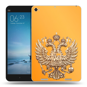 Силиконовый чехол на Xiaomi Mi Pad 2 с принтом Герб Флаг России Силиконовый чехол на Xiaomi Mi Pad 2 с принтом Герб Флаг России