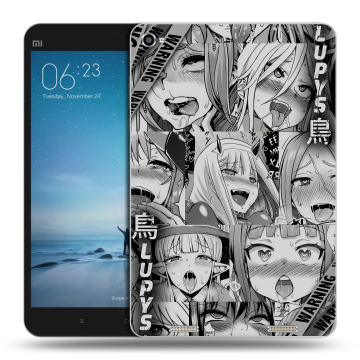 Силиконовый чехол на Xiaomi Mi Pad 2 с принтом Ahegao Ахегао Аниме Силиконовый чехол на Xiaomi Mi Pad 2 с принтом Ahegao Ахегао Аниме