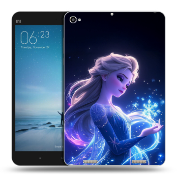 Силиконовый чехол на Xiaomi Mi Pad 2 с принтом Холодное сердце Frozen