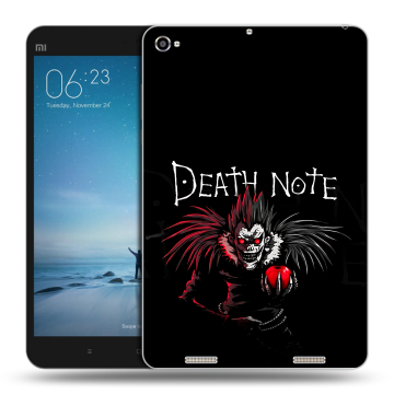 Силиконовый чехол на Xiaomi Mi Pad 2 с принтом Death note Тетрадь смерти Силиконовый чехол на Xiaomi Mi Pad 2 с принтом Death note Тетрадь смерти