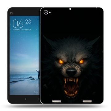 Силиконовый чехол на Xiaomi Mi Pad 2 с принтом Волк Силиконовый чехол на Xiaomi Mi Pad 2 с принтом Волк