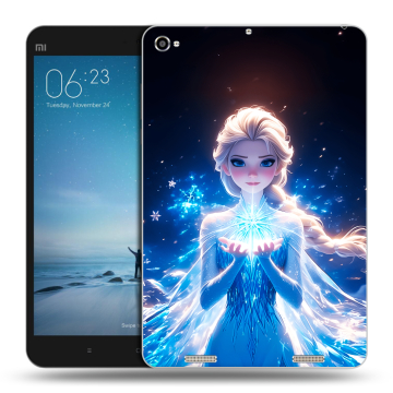 Силиконовый чехол на Xiaomi Mi Pad 2 с принтом Холодное сердце Frozen