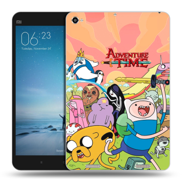 Силиконовый чехол на Xiaomi Mi Pad 2 с принтом Adventure time Время приключений Силиконовый чехол на Xiaomi Mi Pad 2 с принтом Adventure time Время приключений