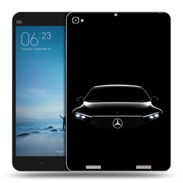 Силиконовый чехол на Xiaomi Mi Pad 2 с принтом Mercedes Мерседес