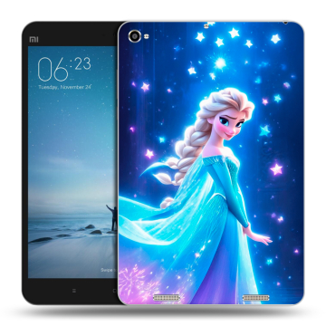 Силиконовый чехол на Xiaomi Mi Pad 2 с принтом Холодное сердце Frozen