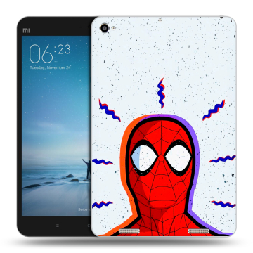 Силиконовый чехол на Xiaomi Mi Pad 2 с принтом Spiderman Человек паук Силиконовый чехол на Xiaomi Mi Pad 2 с принтом Spiderman Человек паук