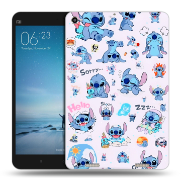 Силиконовый чехол на Xiaomi Mi Pad 2 с принтом Лило и Стич