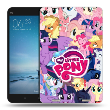 Силиконовый чехол на Xiaomi Mi Pad 2 с принтом My little pony Дружба чудо Силиконовый чехол на Xiaomi Mi Pad 2 с принтом My little pony Дружба чудо