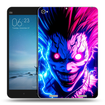 Силиконовый чехол на Xiaomi Mi Pad 2 с принтом Death note Тетрадь смерти Силиконовый чехол на Xiaomi Mi Pad 2 с принтом Death note Тетрадь смерти