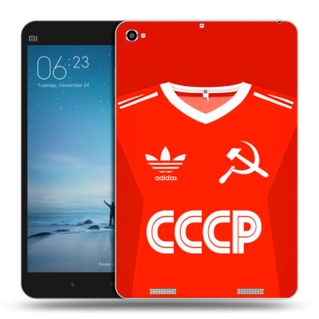 Силиконовый чехол на Xiaomi Mi Pad 2 с принтом Флаг Герб СССР Силиконовый чехол на Xiaomi Mi Pad 2 с принтом Флаг Герб СССР