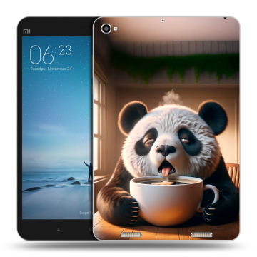 Силиконовый чехол на Xiaomi Mi Pad 2 с принтом смешная панда