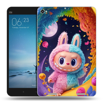 Силиконовый чехол на Xiaomi Mi Pad 2 с принтом Labubu Лабубу Силиконовый чехол на Xiaomi Mi Pad 2 с принтом Labubu Лабубу