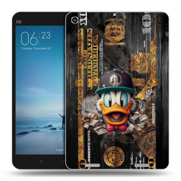 Силиконовый чехол на Xiaomi Mi Pad 2 с принтом Дональд Дак Доллар