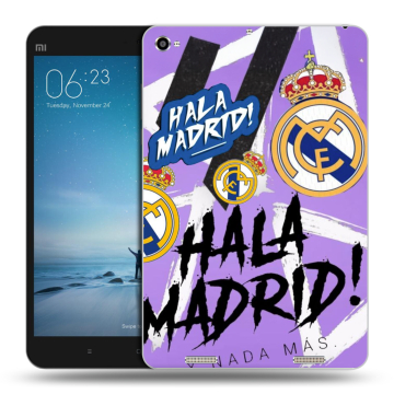 Силиконовый чехол на Xiaomi Mi Pad 2 с принтом Real Madrid Реал Мадрид