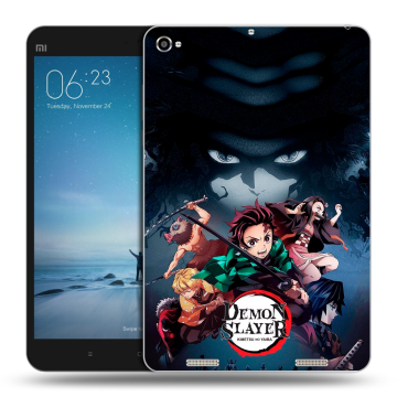 Силиконовый чехол на Xiaomi Mi Pad 2 с принтом Demon Slayer Клинок рассекающий демонов Силиконовый чехол на Xiaomi Mi Pad 2 с принтом Demon Slayer Клинок рассекающий демонов