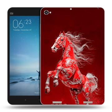 Силиконовый чехол на Xiaomi Mi Pad 2 с принтом Новый год Силиконовый чехол на Xiaomi Mi Pad 2 с принтом Новый год