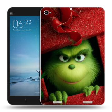 Силиконовый чехол на Xiaomi Mi Pad 2 с принтом Новый год Силиконовый чехол на Xiaomi Mi Pad 2 с принтом Новый год
