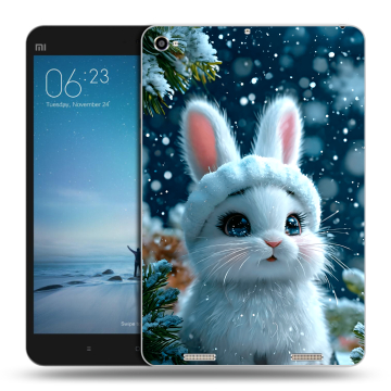 Силиконовый чехол на Xiaomi Mi Pad 2 с принтом Новый год Силиконовый чехол на Xiaomi Mi Pad 2 с принтом Новый год