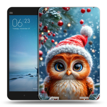Силиконовый чехол на Xiaomi Mi Pad 2 с принтом Новый год Силиконовый чехол на Xiaomi Mi Pad 2 с принтом Новый год