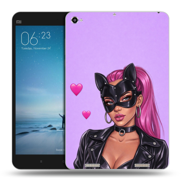 Силиконовый чехол на Xiaomi Mi Pad 2 с принтом женский