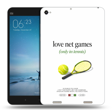 Силиконовый чехол на Xiaomi Mi Pad 2 с принтом для девочек