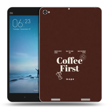 Силиконовый чехол на Xiaomi Mi Pad 2 с принтом женский