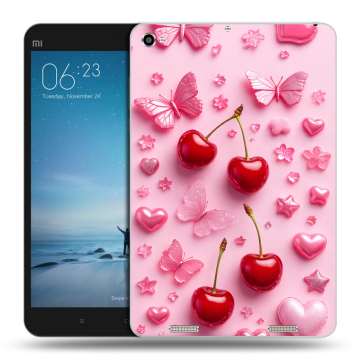 Силиконовый чехол на Xiaomi Mi Pad 2 с принтом для девочек