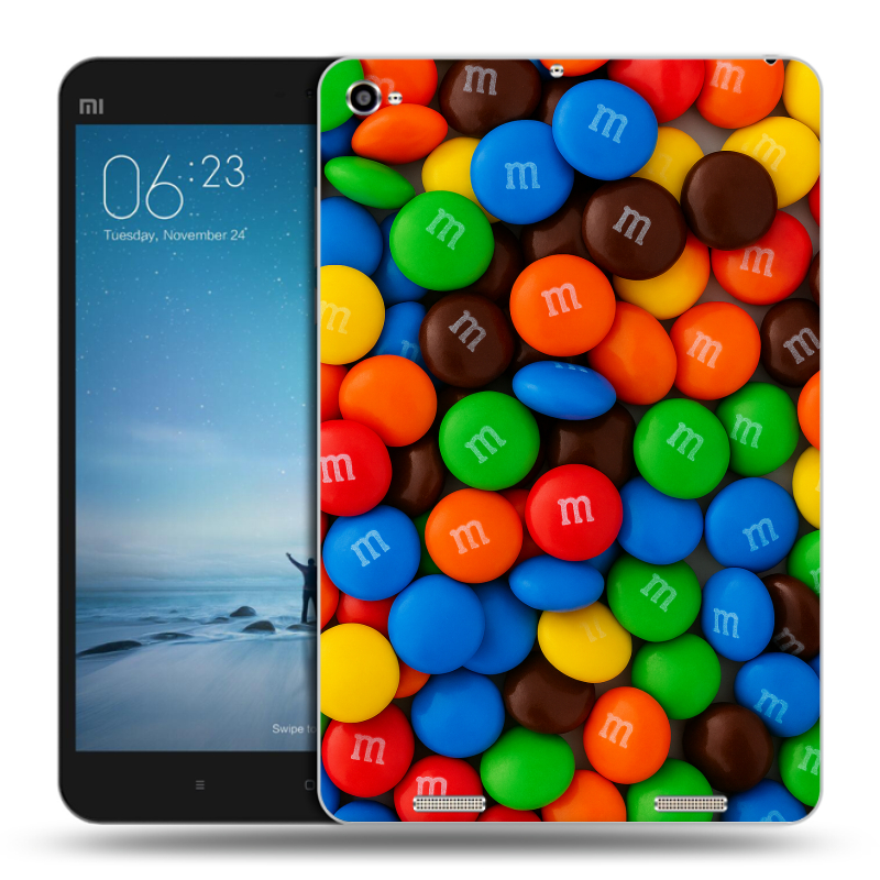 Силиконовый чехол на Xiaomi Mi Pad 2 с принтом Конфеты Силиконовый чехол на Xiaomi Mi Pad 2 с принтом Конфеты