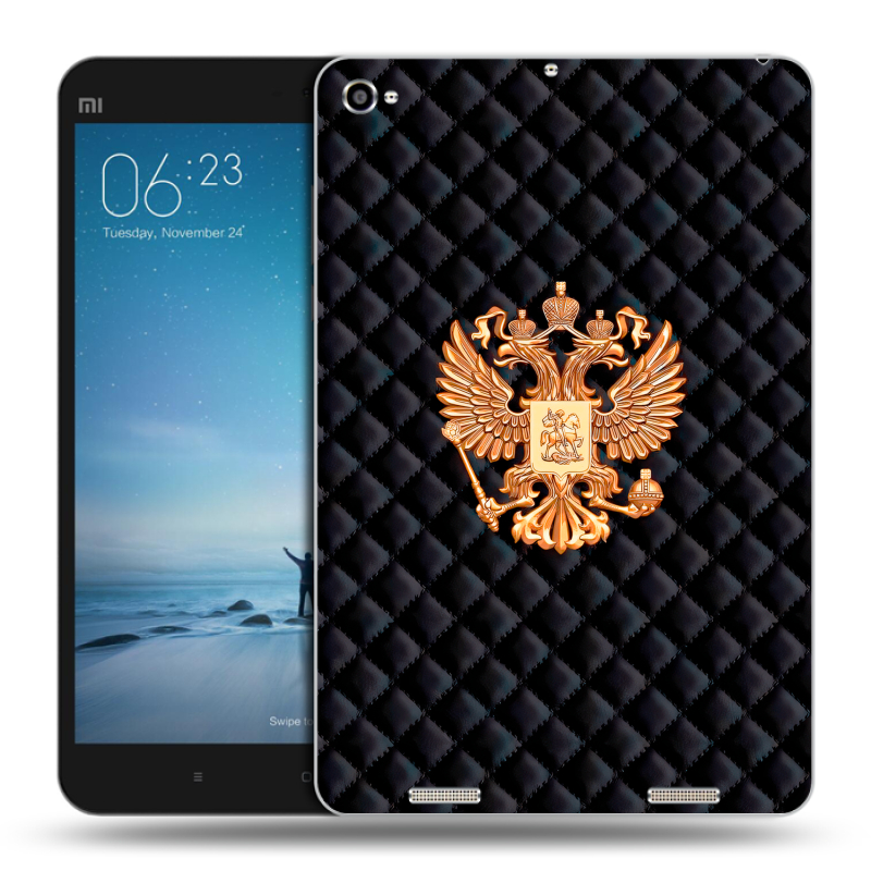 Силиконовый чехол на Xiaomi Mi Pad 2 с принтом Герб России принт Силиконовый чехол на Xiaomi Mi Pad 2 с принтом Герб России принт