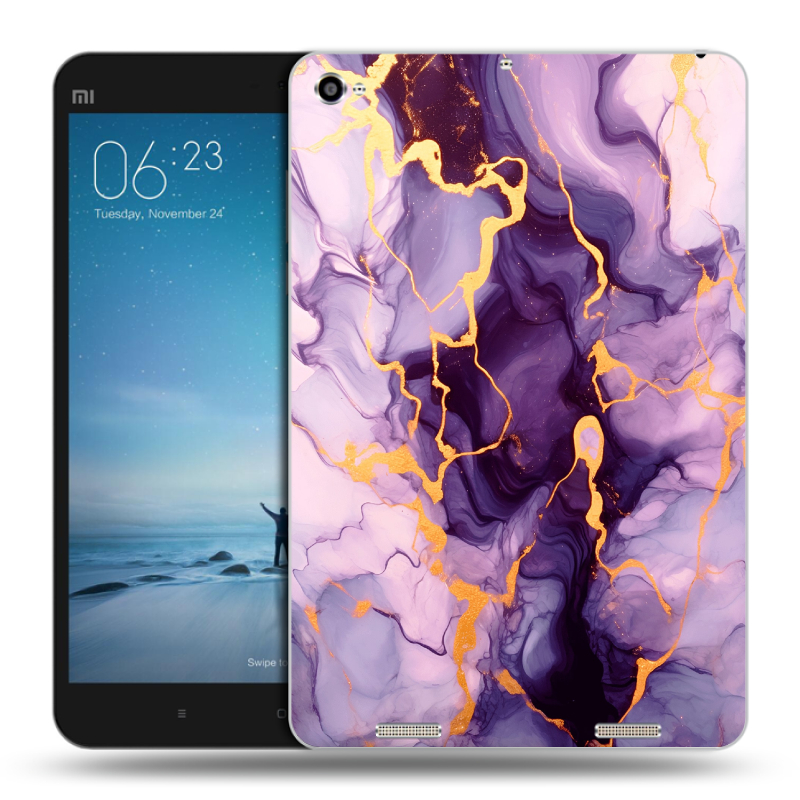 Силиконовый чехол на Xiaomi Mi Pad 2 с принтом Мрамор Силиконовый чехол на Xiaomi Mi Pad 2 с принтом Мрамор