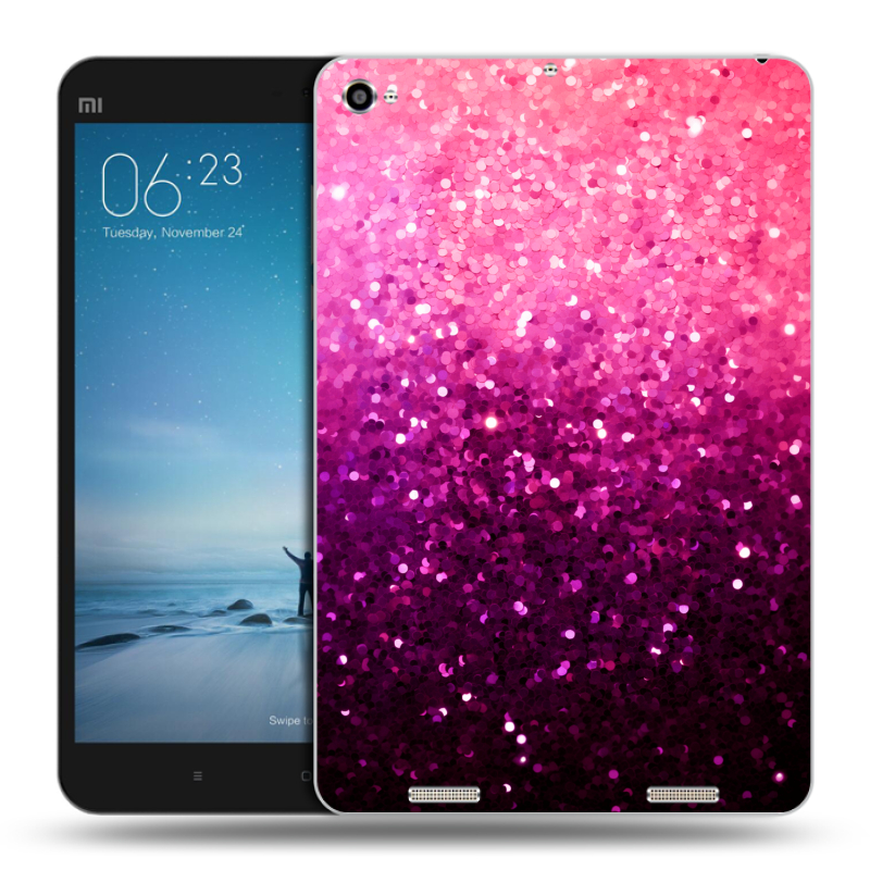 Силиконовый чехол на Xiaomi Mi Pad 2 с принтом Блестки Силиконовый чехол на Xiaomi Mi Pad 2 с принтом Блестки