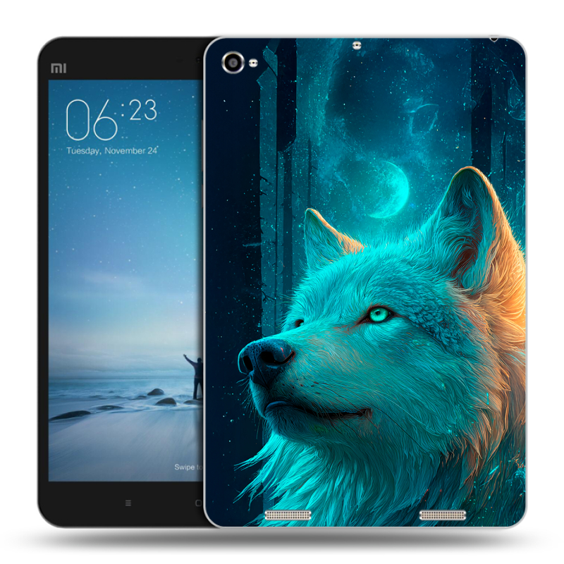 Силиконовый чехол на Xiaomi Mi Pad 2 с принтом бабочки саккура Силиконовый чехол на Xiaomi Mi Pad 2 с принтом бабочки саккура