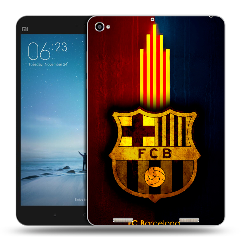 Силиконовый чехол на Xiaomi Mi Pad 2 с принтом Барселона Barcelona Силиконовый чехол на Xiaomi Mi Pad 2 с принтом Барселона Barcelona
